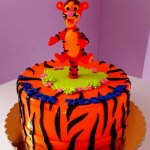 tort z tygryskiem